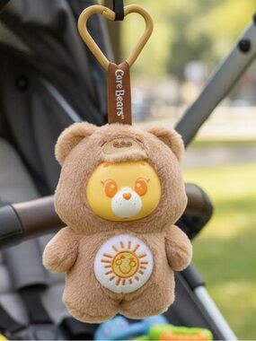 Care Bears Animal Costume Scented Mini Vinyl Plush Pendant - Funshine Bear